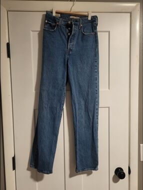 Levi's Ribcage Ankle Straight Jeans